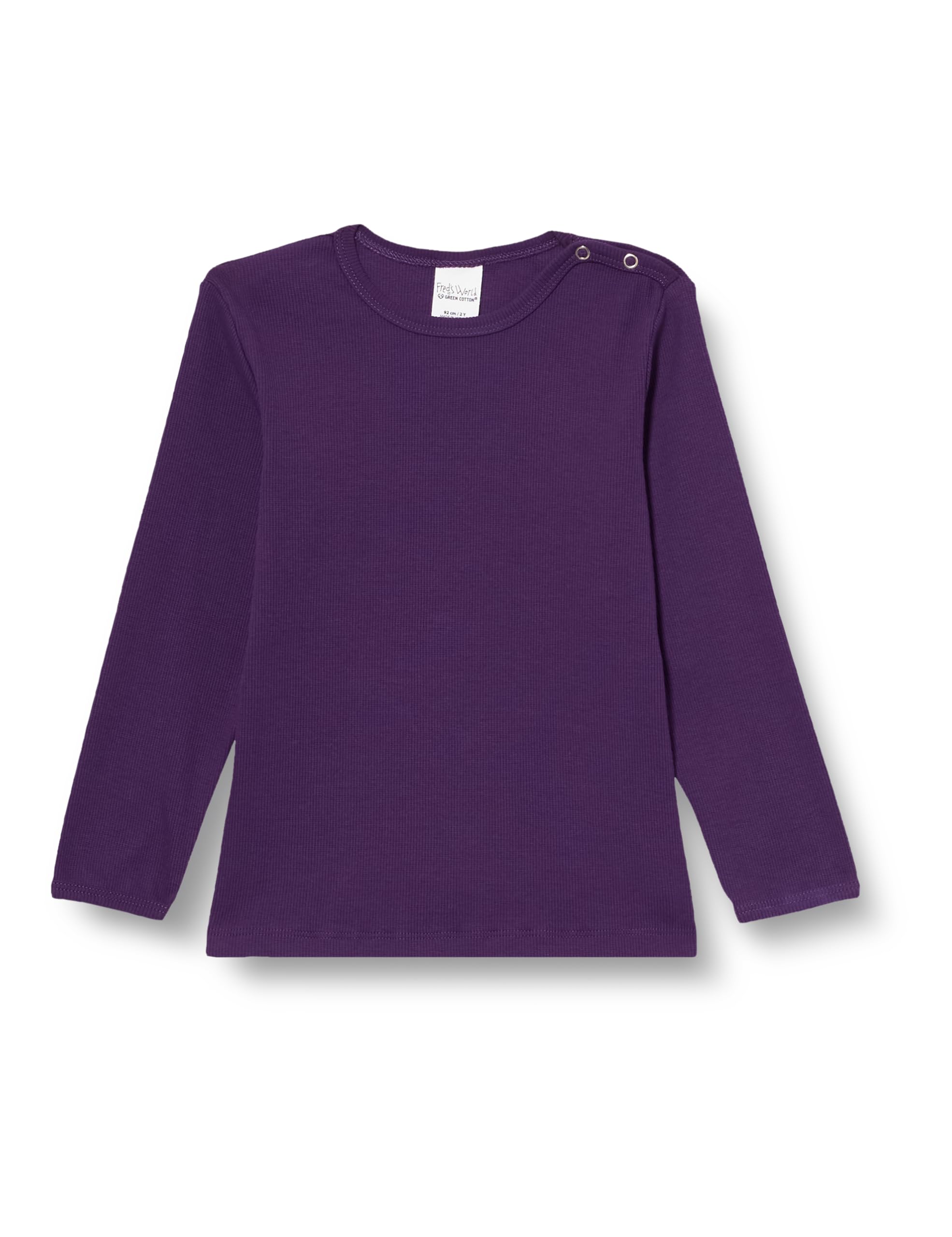 Fred's World by Green Cotton Baby-Mädchen Alfa Rib L/S T Blouse