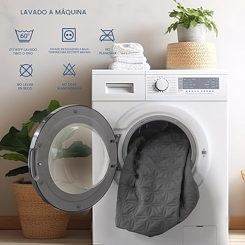 Miniatura 5 de BEDLORE Protector de colchón impermeable, sin ruido, tamaño Queen, con bolsillo profundo ajustado de hasta 6 a 18 pulgadas, suave, transpirable, a