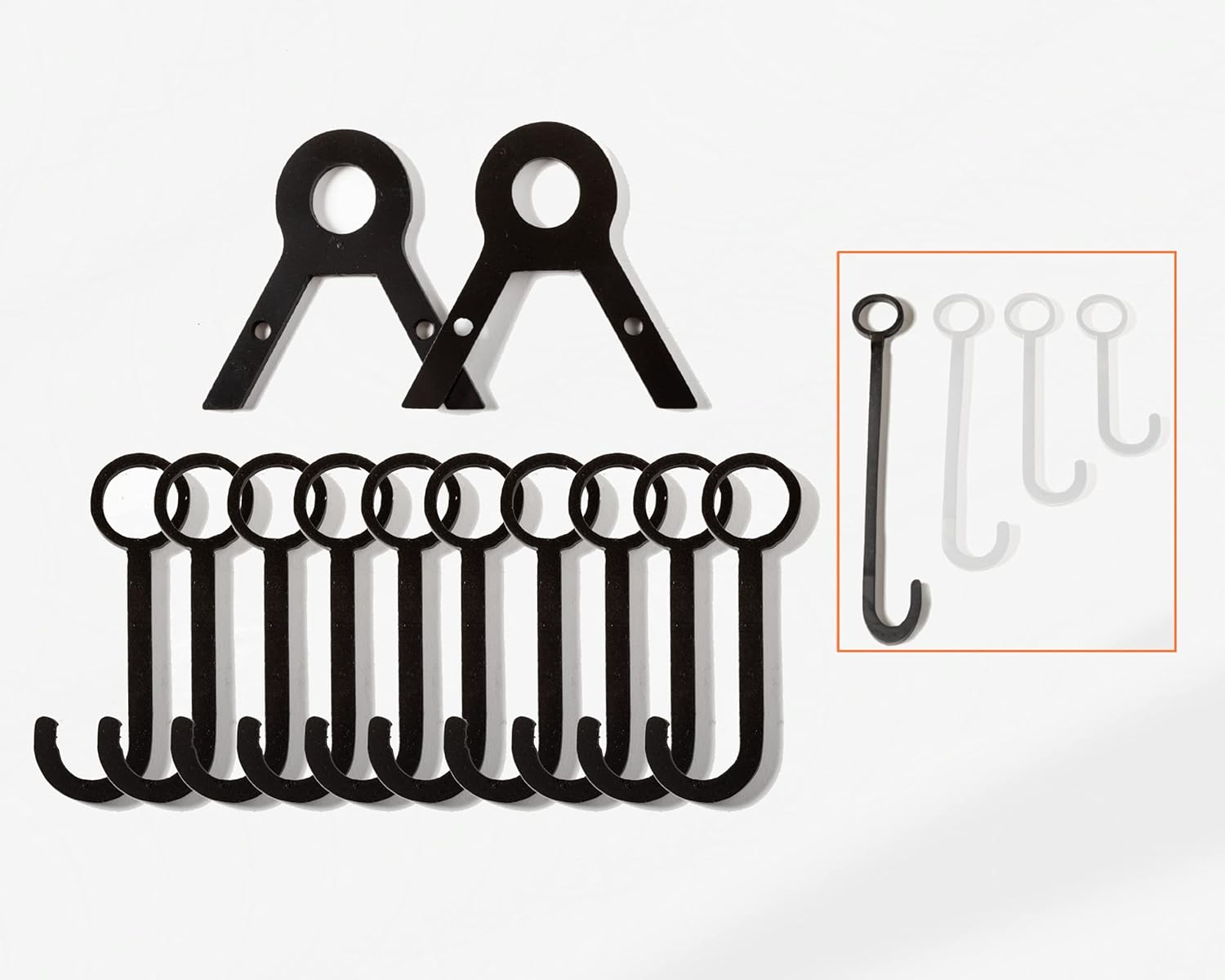 High Caliber DIY Pipe Target Stand Set Kit Hooks and Brackets