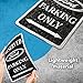 Parking Only Sign for Ford Decor, 8x12 Aluminum Garage Signs