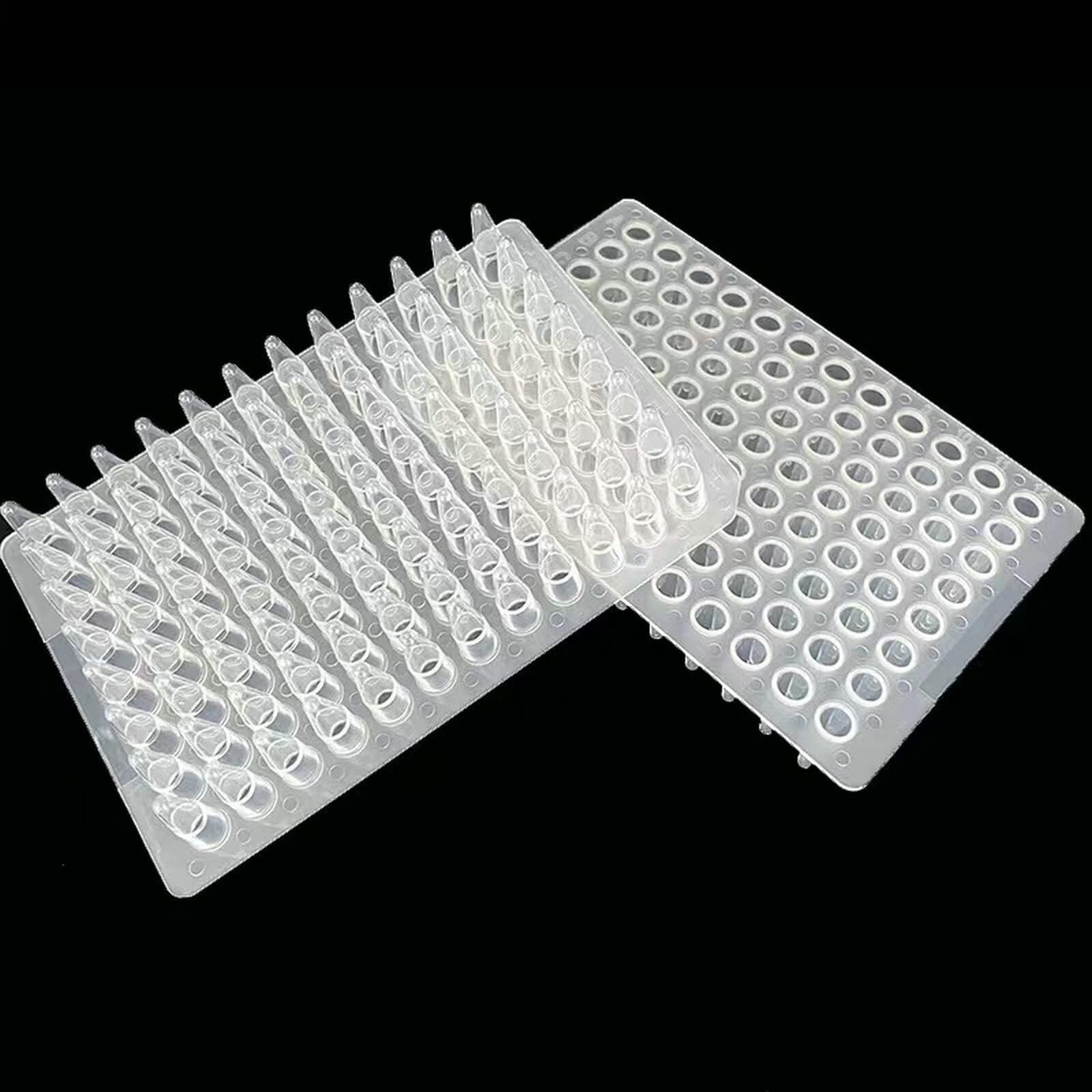 PCR 96-Well-Platte, 0,2ml ohne Rand, 20 Platten Gamma-bestrahlt für Sterilität