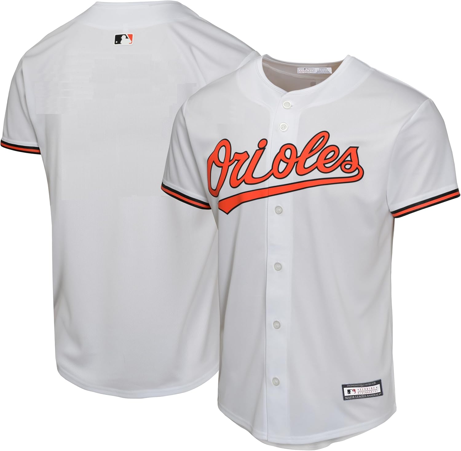 Outerstuff Baltimore Orioles MLB Kids Youth 4-20 White Home Team Jersey