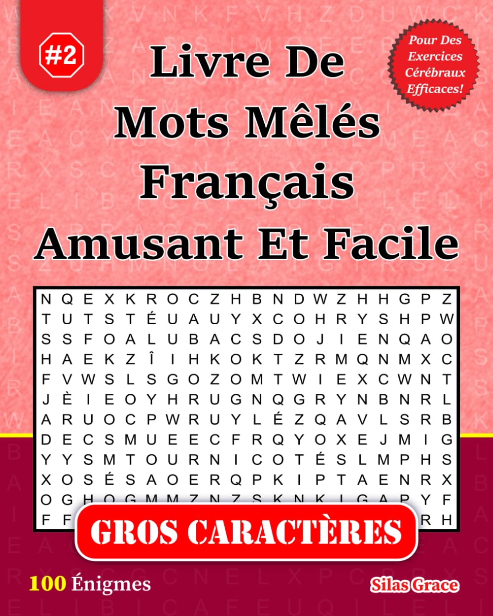 Livre De Mots Mêlés Français Amusant Et Facile: #2: (FRENCH EDITION): 100 Énigmes pour vous Divertir