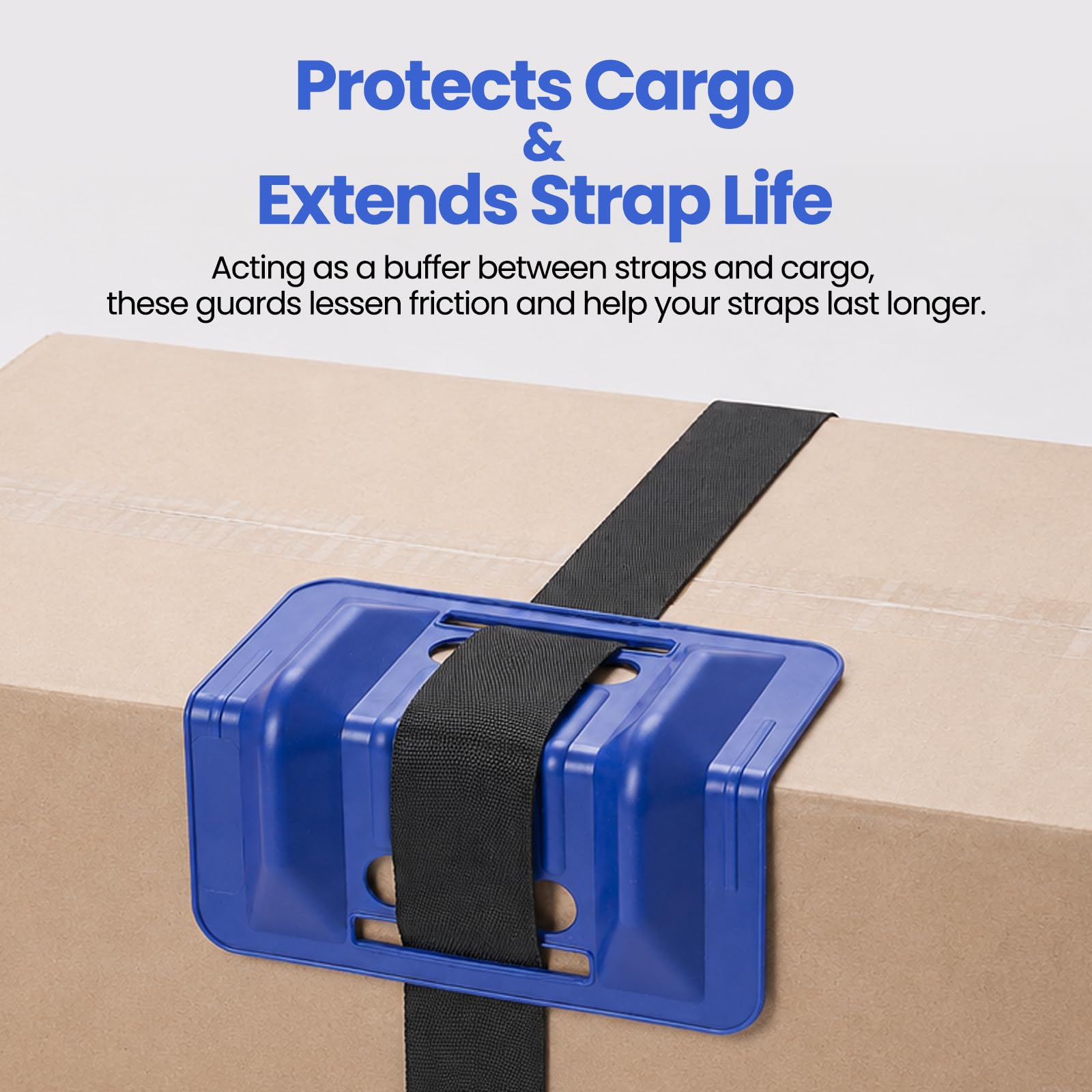 Lot de 20 protections de bords plats pour chargements de chargement, protections d'angle pour emballage, expédition et déménagement