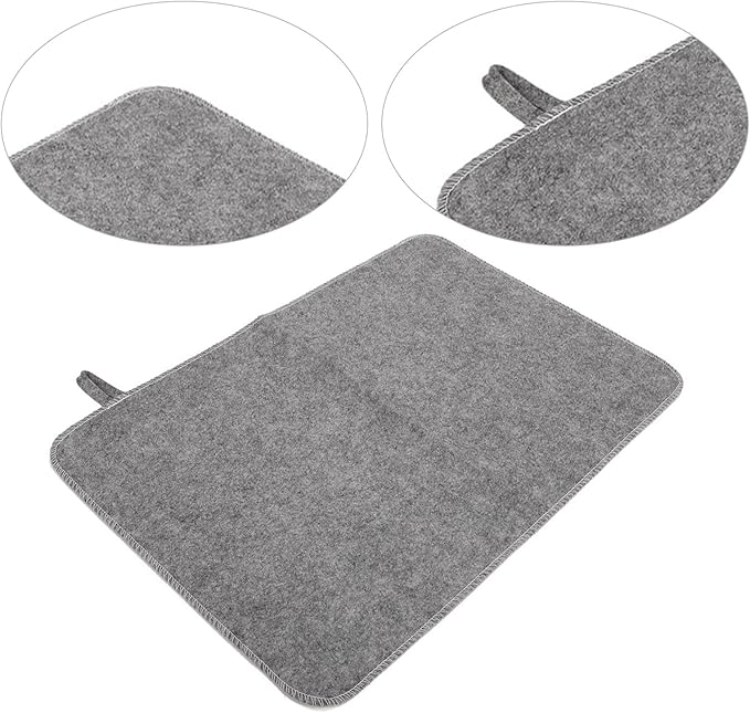 Alfombrilla de Fieltro para Sauna miniatura 3
