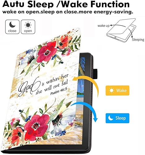 Miniatura 21 de Funda para Samsung Galaxy Tab A8 de 10.5 pulgadas modelo 2022 (SM-X200/X205/X207), piel sintética, funda inteligente con soporte y encendido Bandera