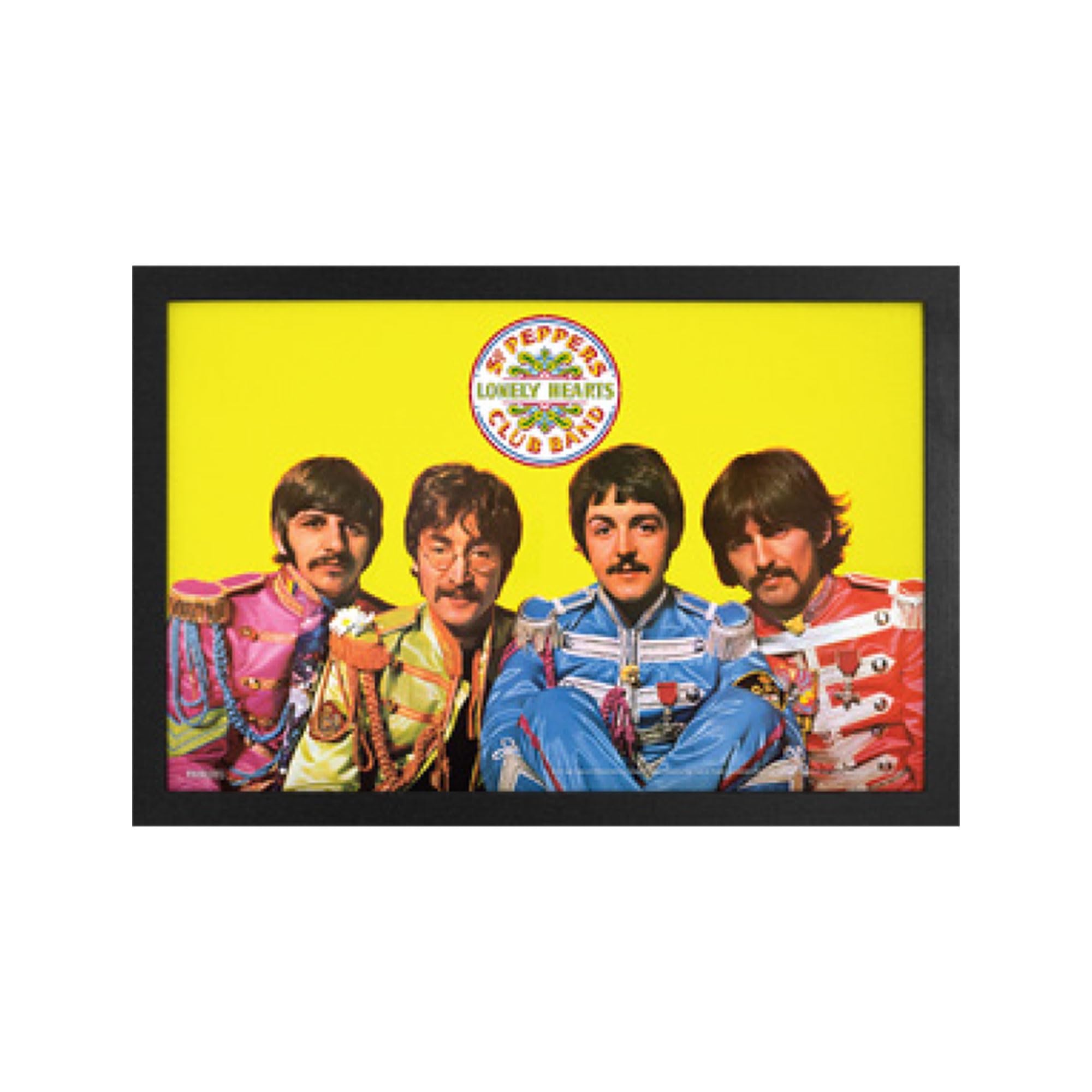 Amazon.com: Pyramid America The Beatles Sgt. Pepper Band Framed