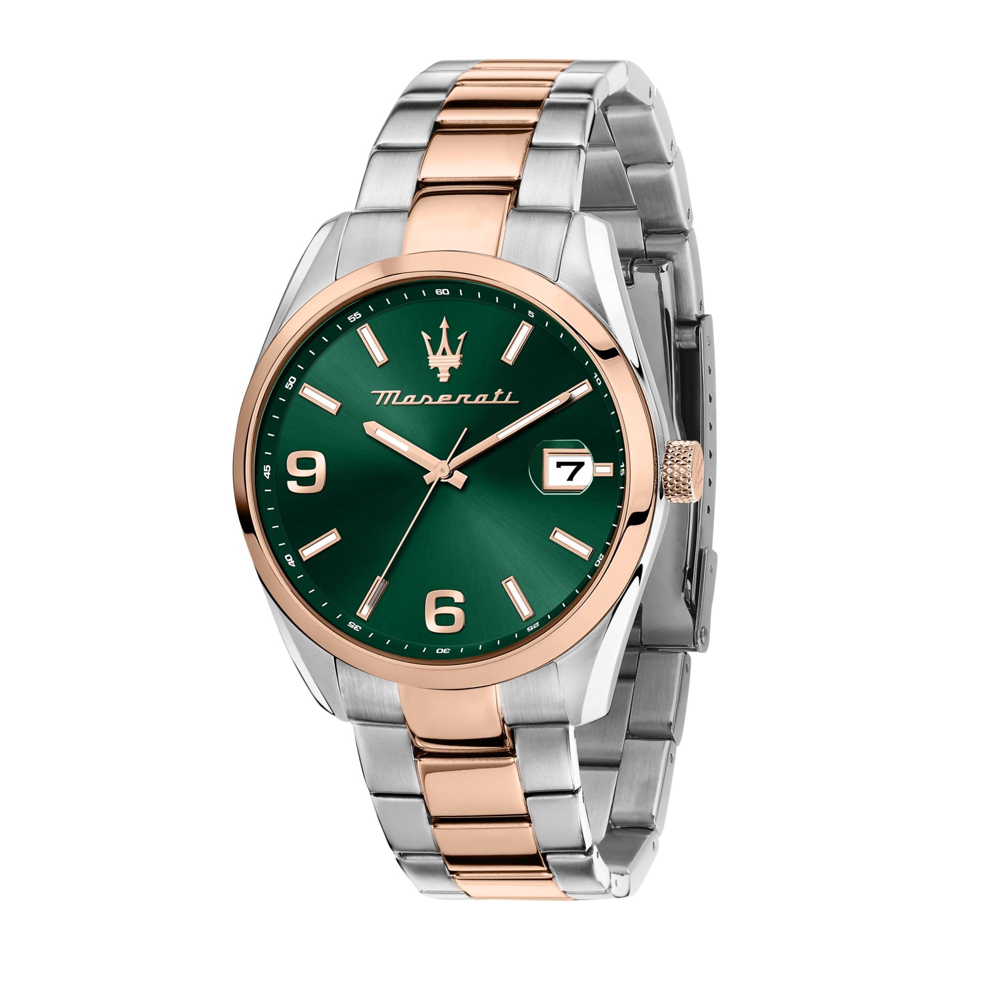 Sponsored Ad – Limited Edition Men's Watch, Time, Date, Analogue, Steel Strap, ATTRAZIONE Collection - R8853151020