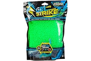 20000 Glow Gel Balls Ammo for Gel Strike Blaster