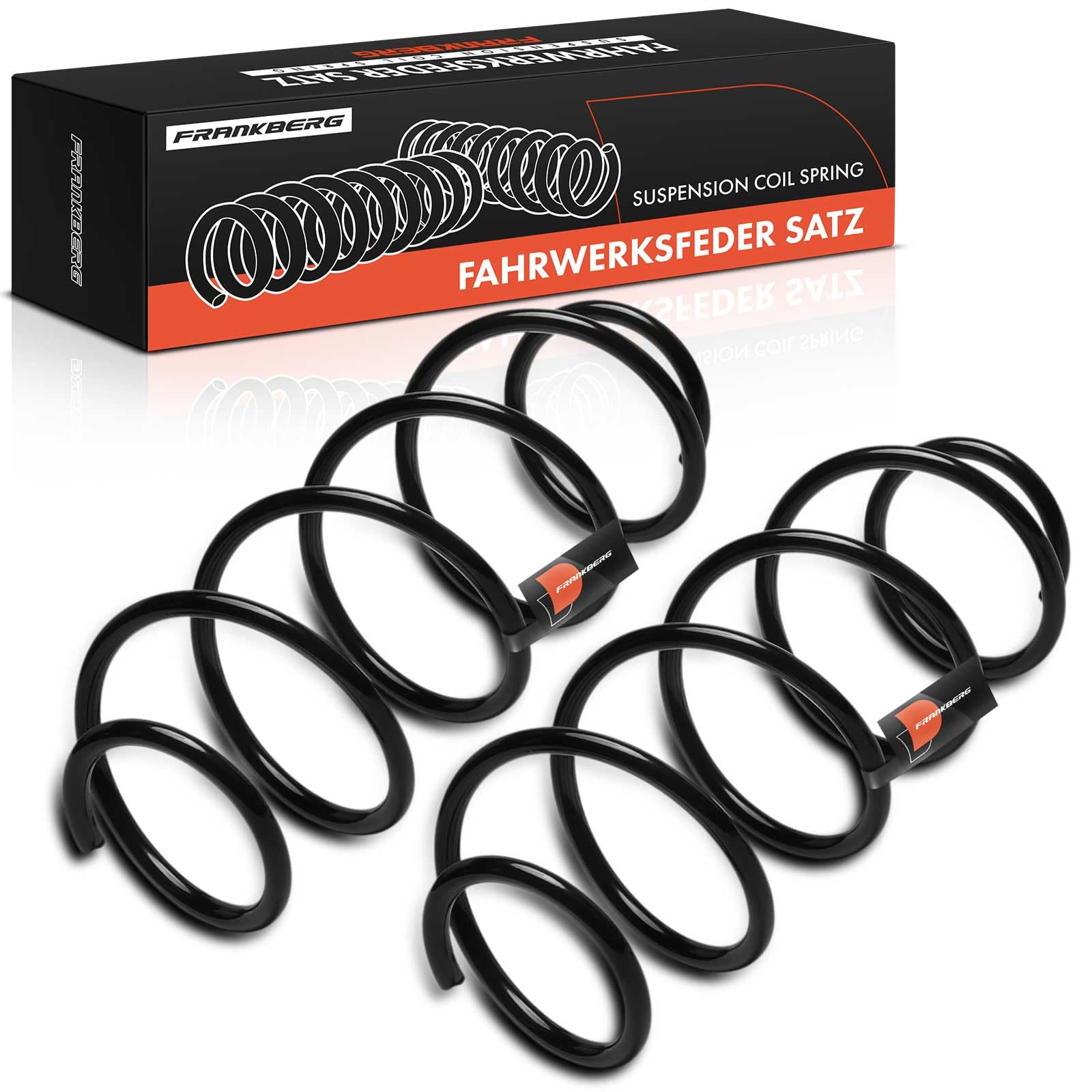 Frankberg 2 ressorts de suspension pour essieu avant 5002EP | Compatible avec: C2 JM