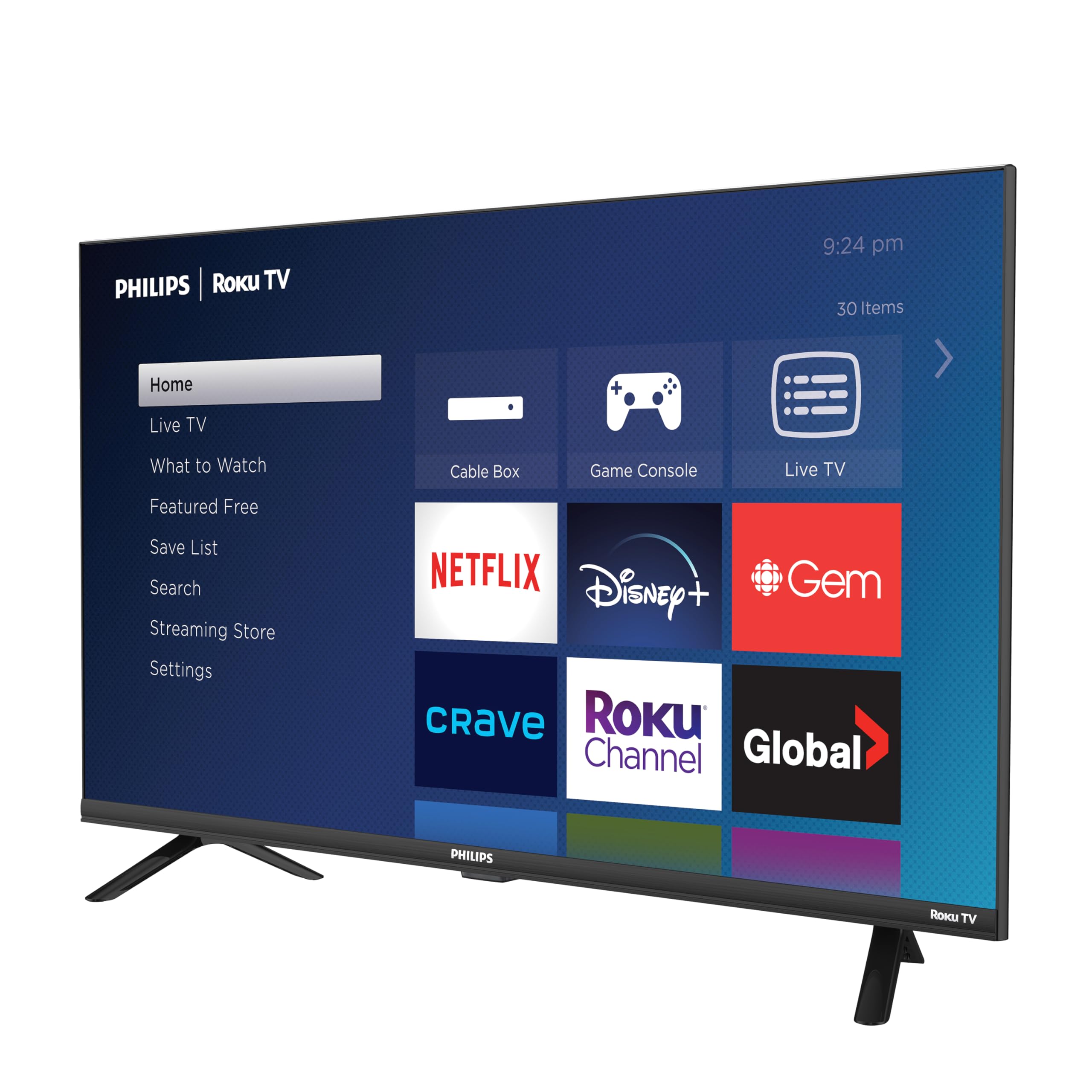 Philips Roku TV 32" HD 720p LED-LCD Smart TV (32PFL4674/F6), Alexa Compatible - 3