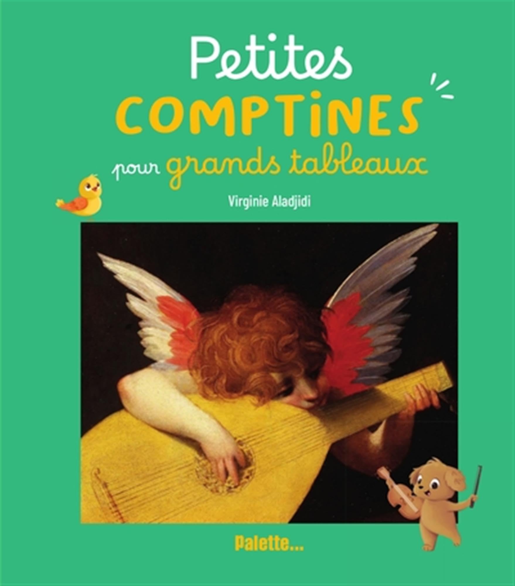 Virginie Aladjidi Livre Petites comptines pour grands tableaux