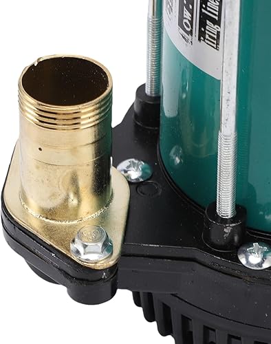 Miniatura 6 de Generic Potente sumergible de 300 W con elevación de 72.2 ft y tasa de 4 mh, bomba de motor de cobre para uso industrial (DC12V)