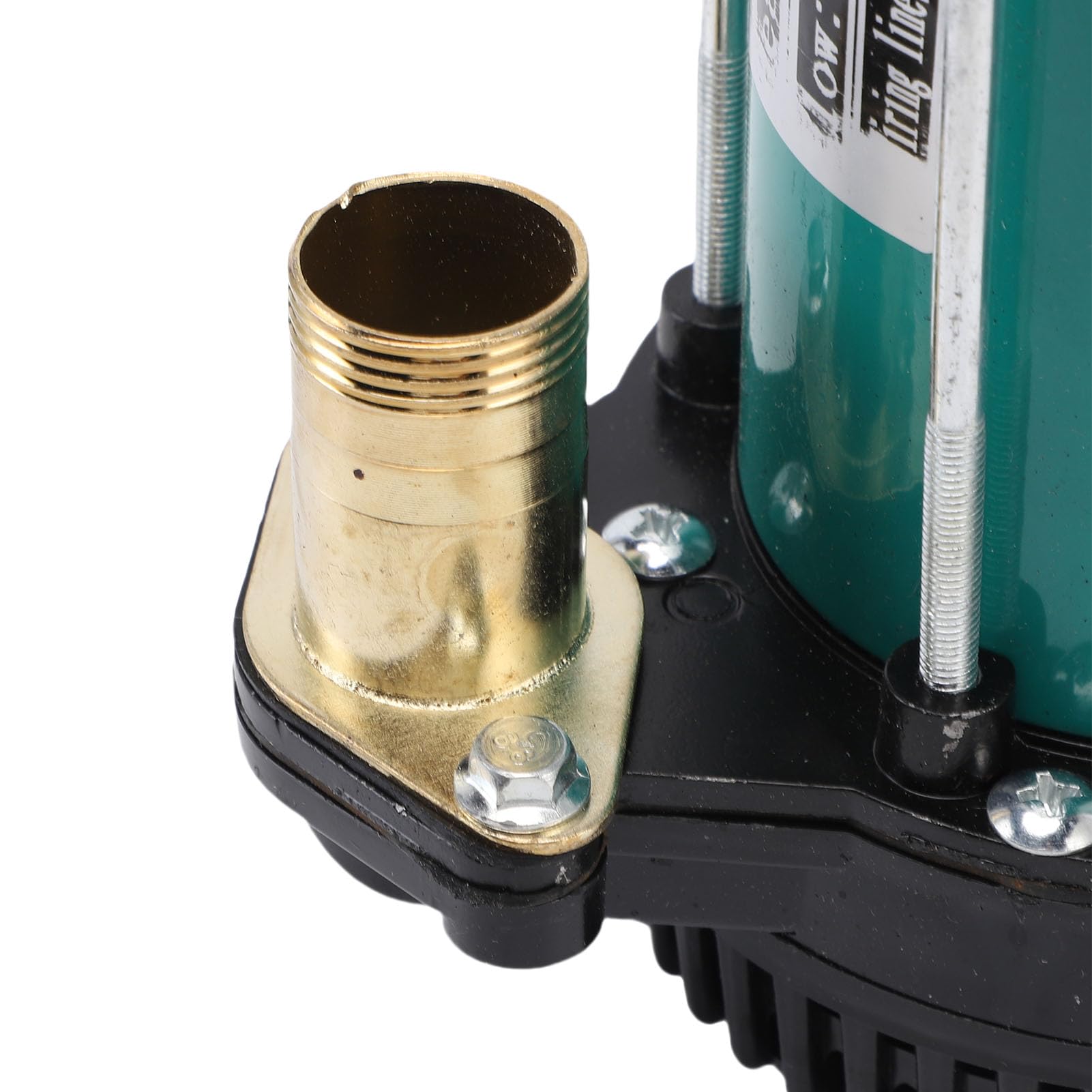 Annadue Bomba Sumergible 300W, Elevación 22m, Caudal 4m³/h, Acero (DC12V)