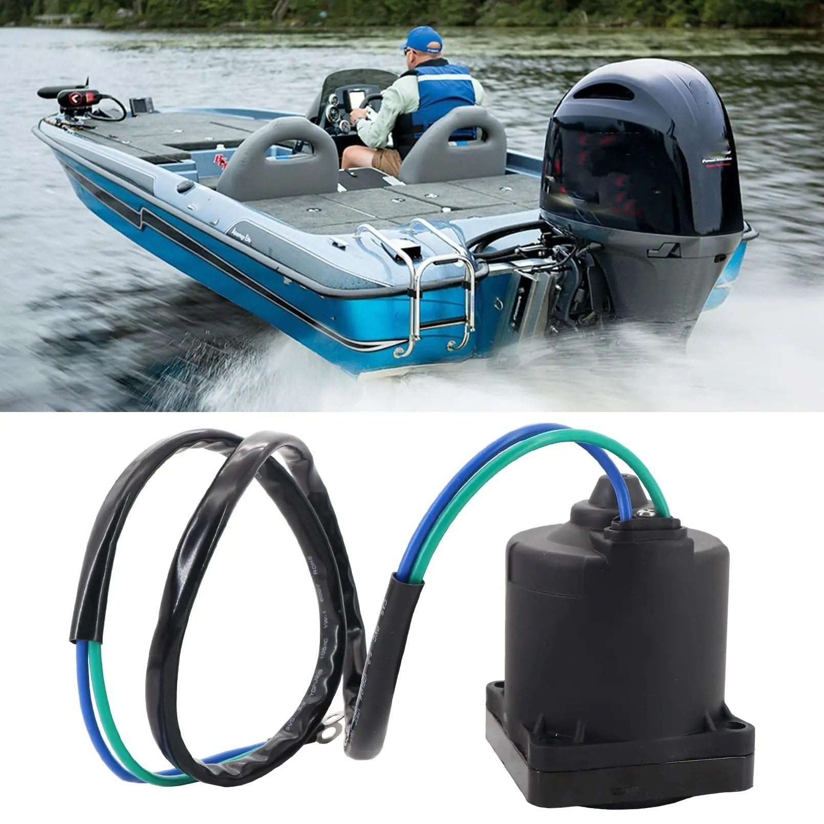 Motorino avviamento 68V-43880-00 01 03 04 67H-43880-00 01 04 64E-43880-00 01 03 04 115-225HP Per F150 F115 19 Per Motore Fuoribordo Tilt Trim Moto