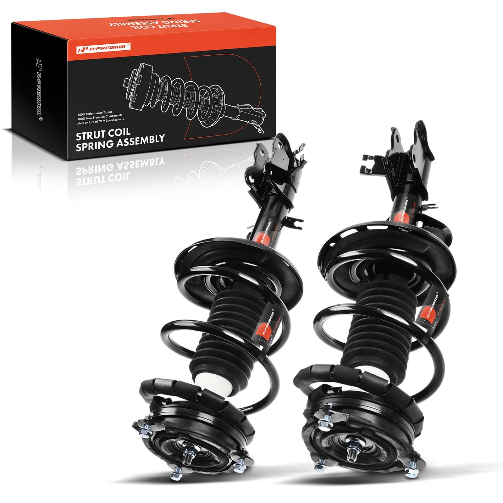 A-Premium Front Complete Strut & Coil Spring Assembly Compatible with Nissan Murano 2015-2024 V6 3.5L, 2-PC Set