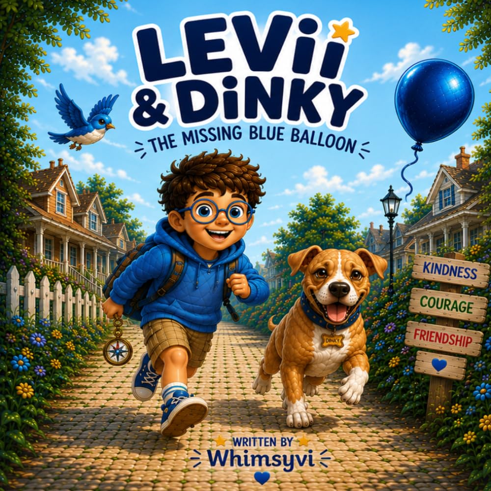 Levii & Dinky: The Lost Blue Balloon: A Heartwarming Adventure About Kindness, Friendship, and Following the Magic (Levii & Dinky Adventures)