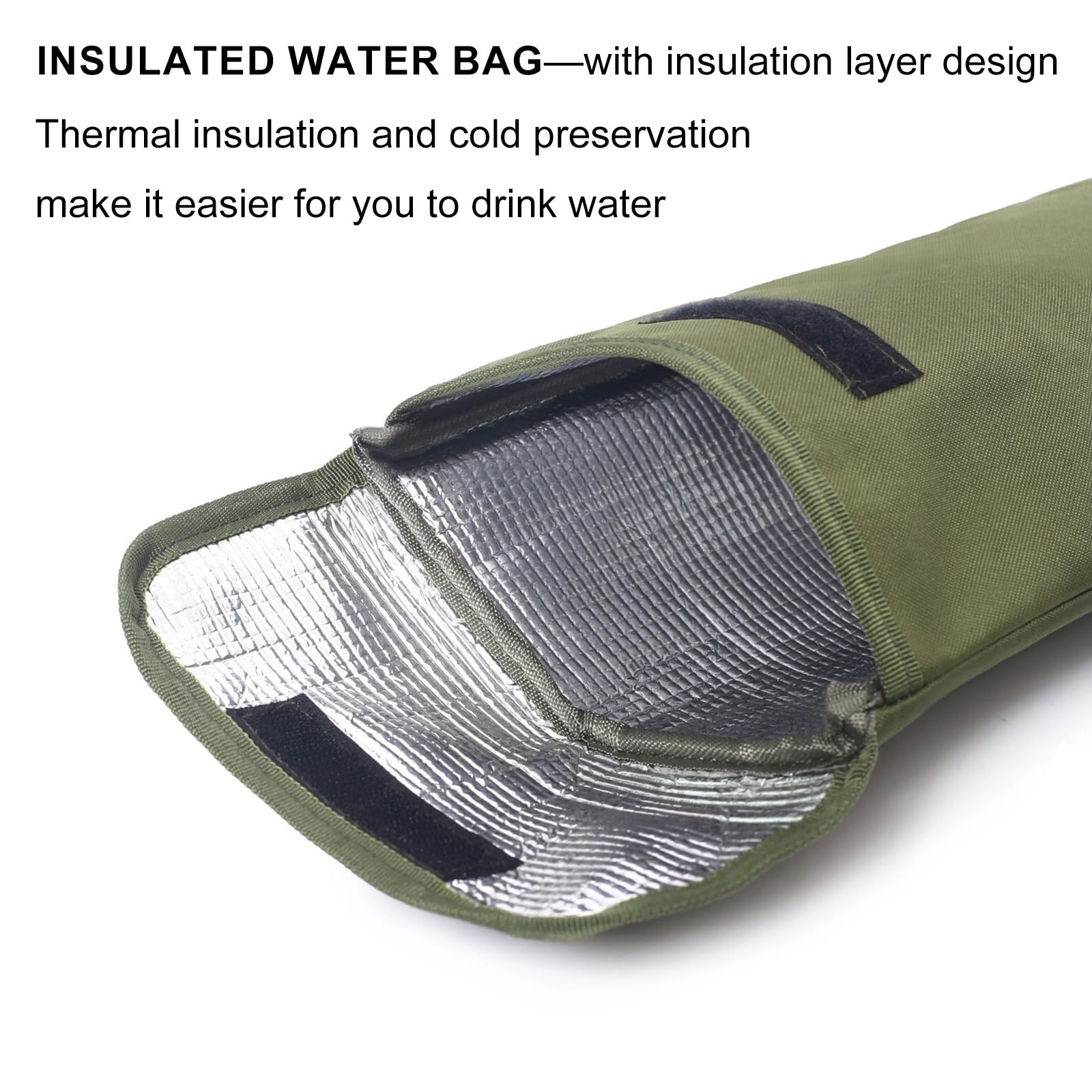 2.5-3L Zaino Vescica Idratazione, Borsa Isolata Trattiene Acqua, Isolato Bolle Copertura, Acqua Bladder, Adatto per Una Varietà di Scenari, Attività All'Aria Aperta e uso Quotidiano