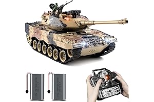 1:18 Scale Airsoft RC Tank with Realistic Features
