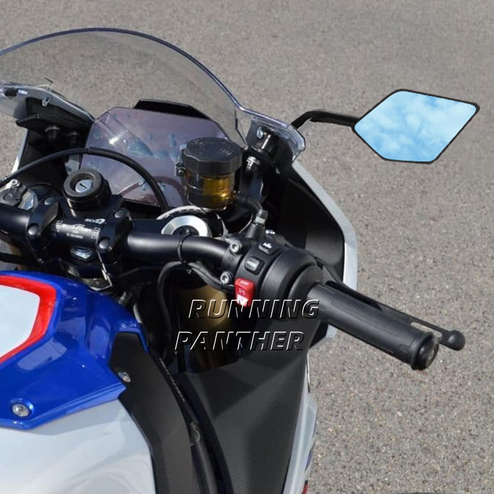 BMW S1000RR ステルスミラー　2019年〜　K67 S8b13be615a244441bac454eabf43d