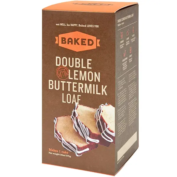 Baked Double Lemon Buttermilk Loaf, 20 Ounce 1