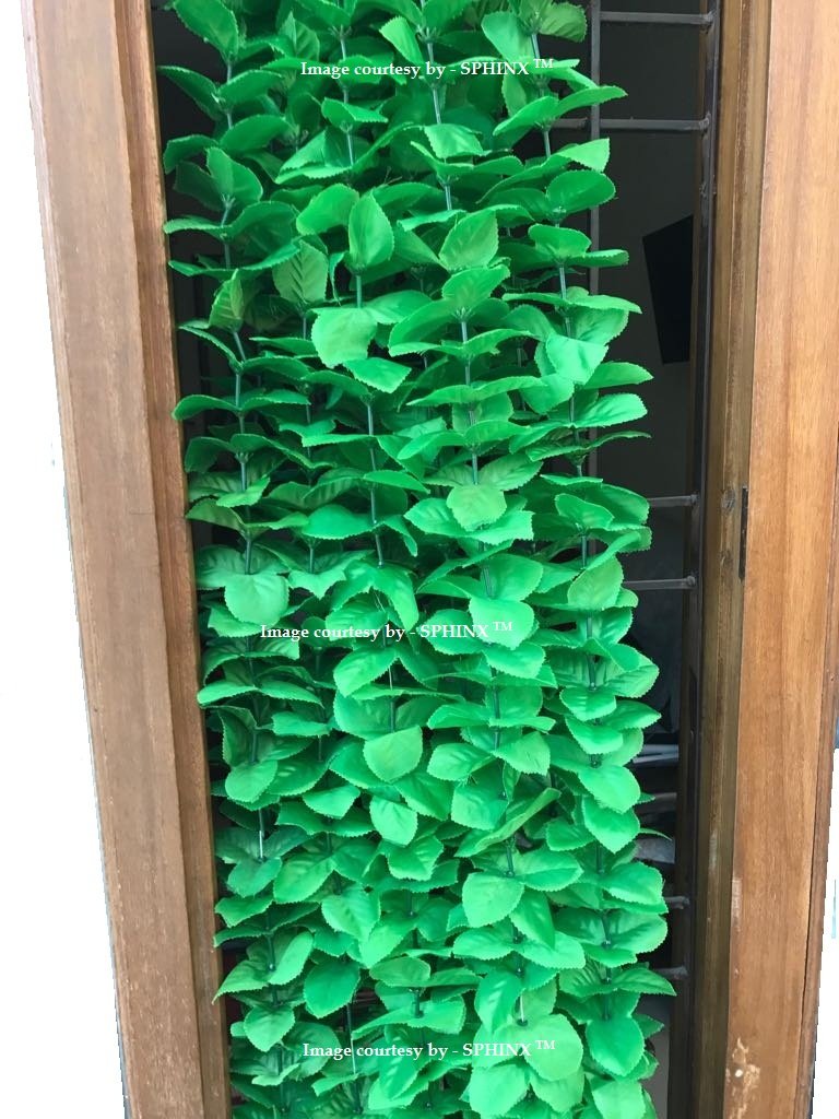 SPHINX ARTIFICIAL LEAVES GARLANDS FOR DECORATION - PACK OF 5 STRINGS