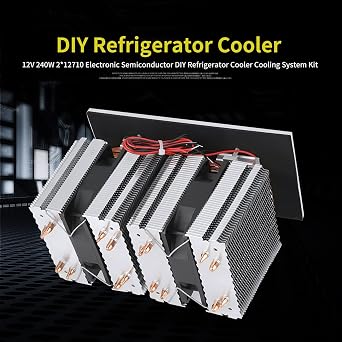 12V 240W 2 * 12710 Electronic Semiconductor DIY Refrigerator Cooler Cooling System Kit