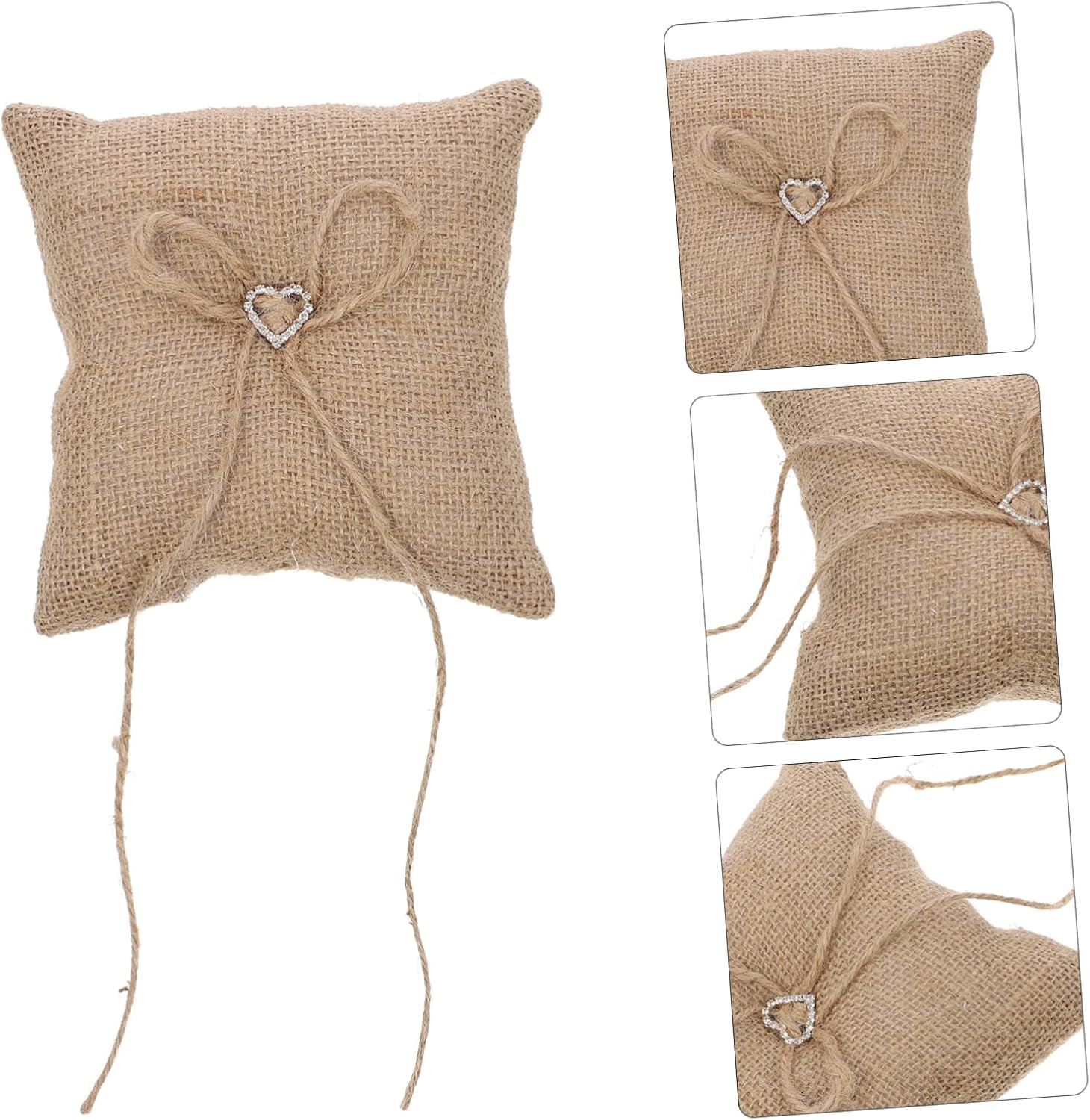 Alipis 5pcs Bowknot Pillow Elegant Lace Holder for Weddings Engagements and Anniversaries Romantic Design for Wedding Ceremony Charming and Decoration