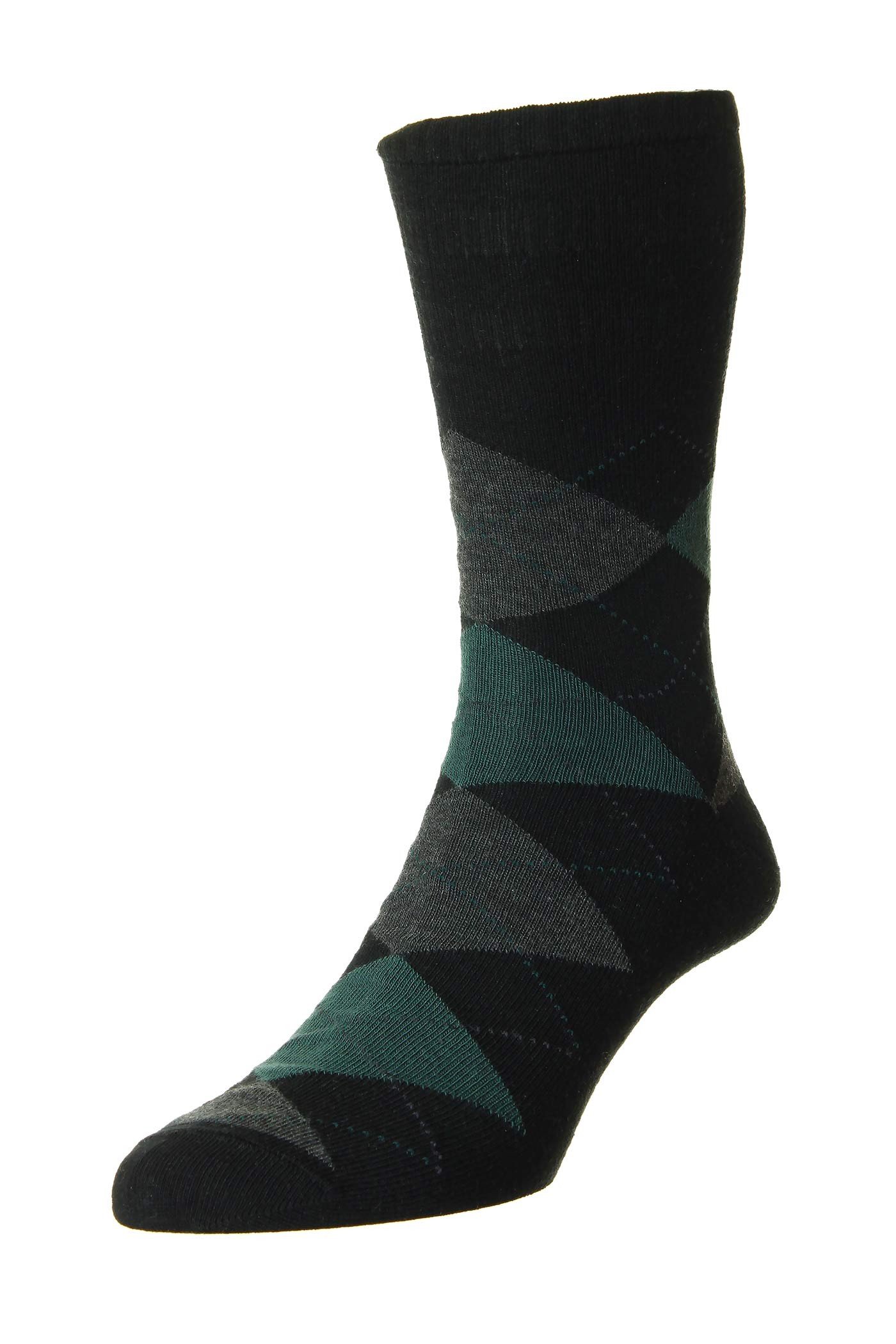 HJ Hall Softop HJ88 Argyle Wool / UK 6-11 Eur 39-46 (Black)