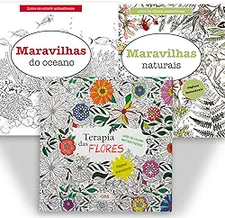 Coleção “Terapia das Cores – Livros para colorir antiestresse'