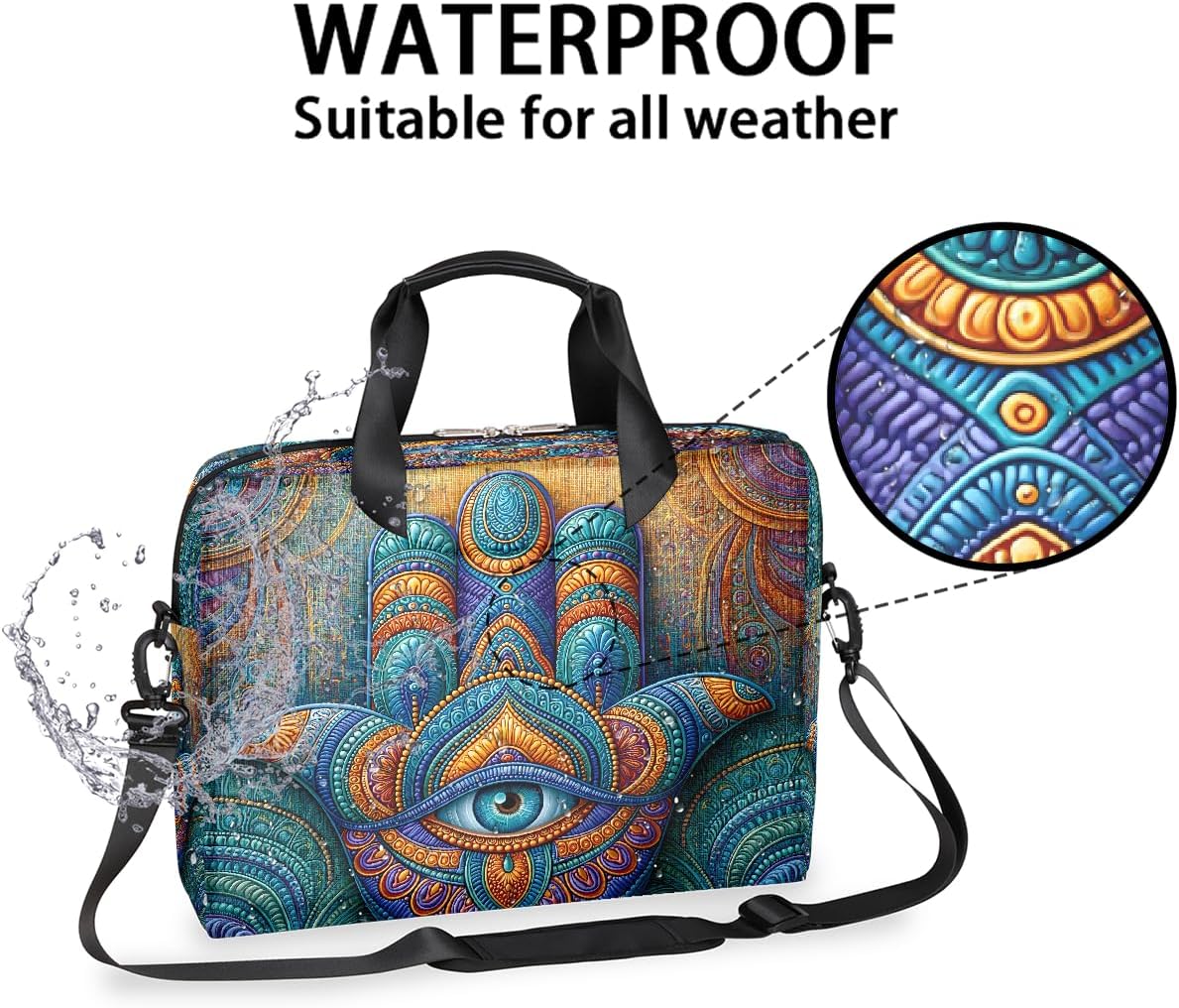 16 Inch Cat Laptop Bag Carring Computer Shoulder Handbags for Work image 3