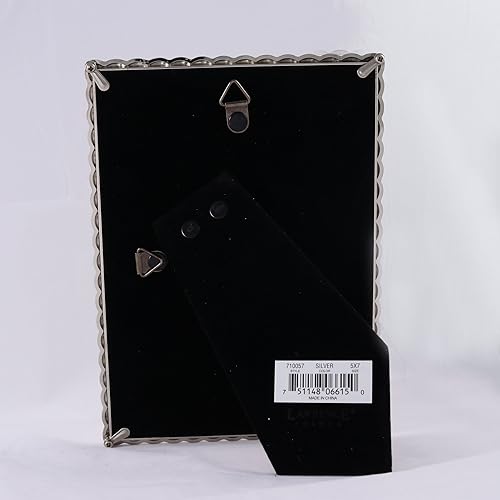 Miniatura 3 de Lawrence Frames 710046 - Marco de fotos de metal, 4 x 6pulgadas, cuerda, color plata