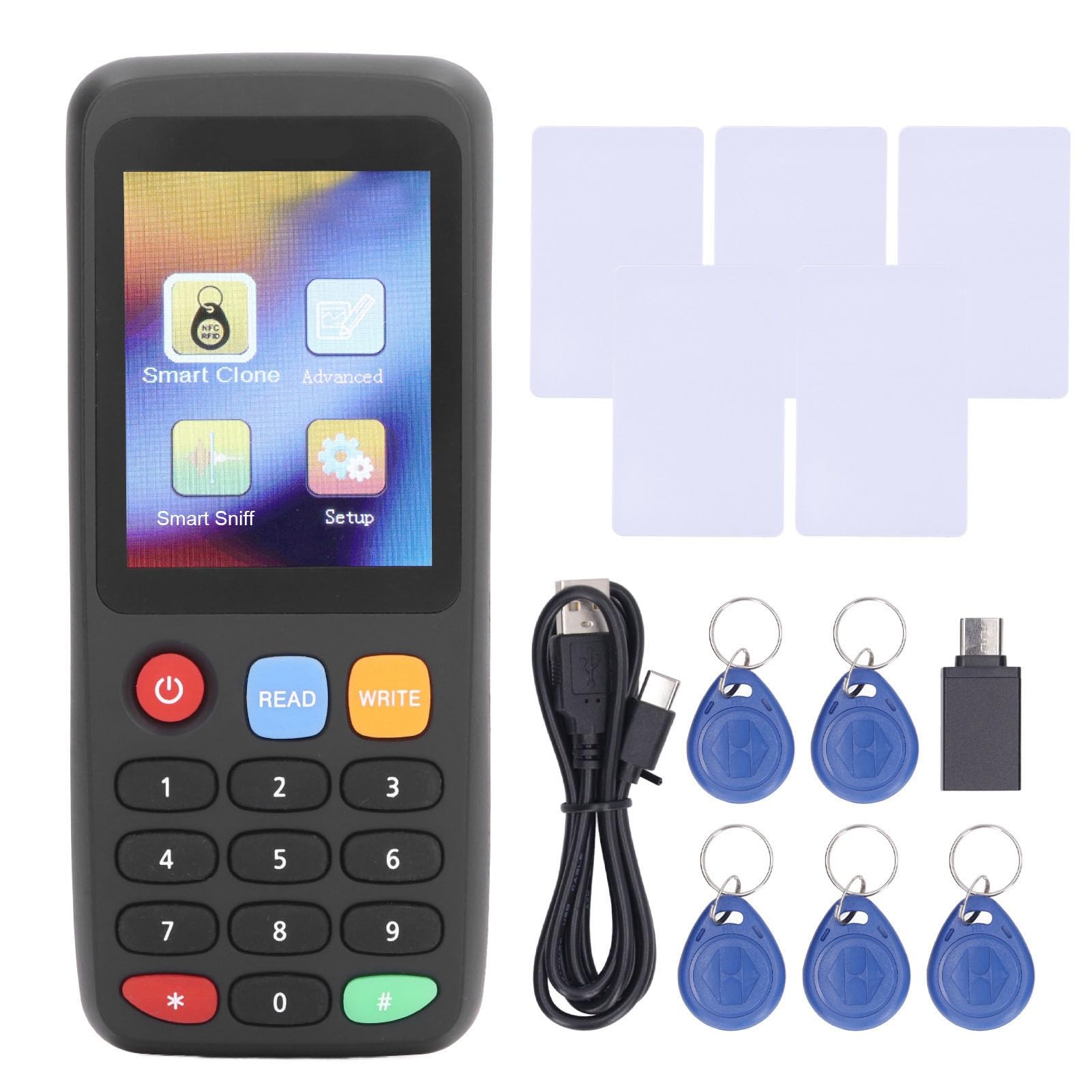 SEAFRONT NFC Kartenkopierer Schreiber für Zugangskontrollsystem mit (5