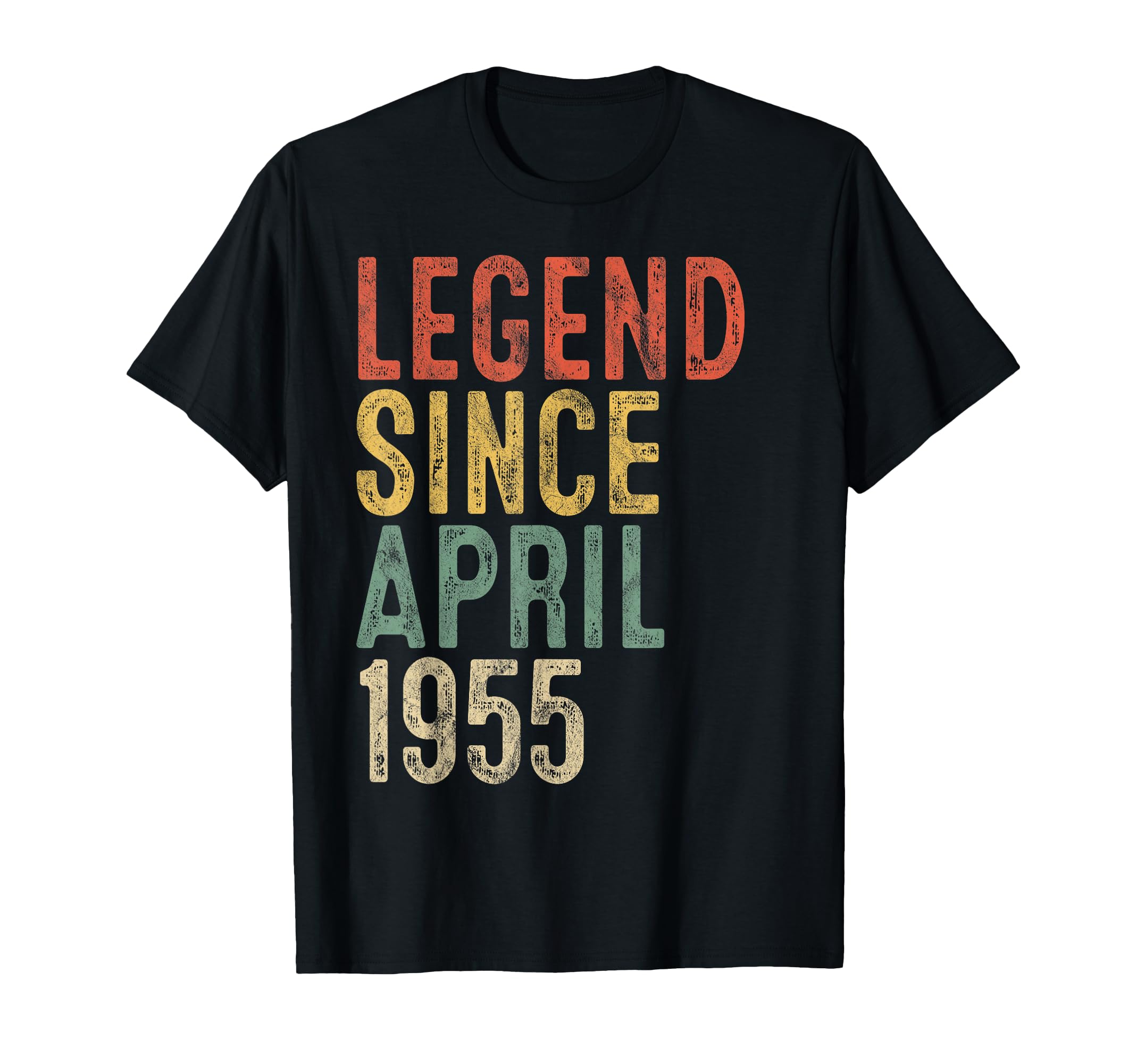 Legend 1955 70th Birthday Gifts for Men Women 70 Year Old T-Shirt