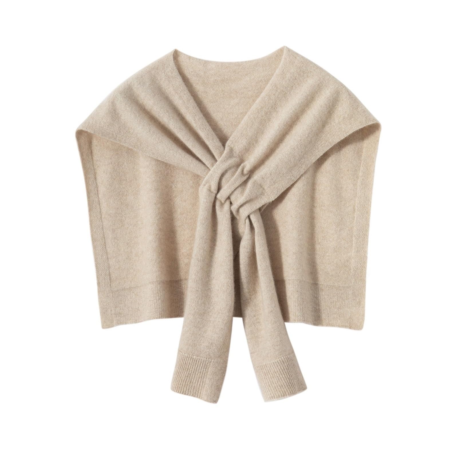Coprispalle Sciarpa in cashmere, calda e morbida, lavorata a maglia, stola for donna, coperta da viaggio in aereo Sciarpa