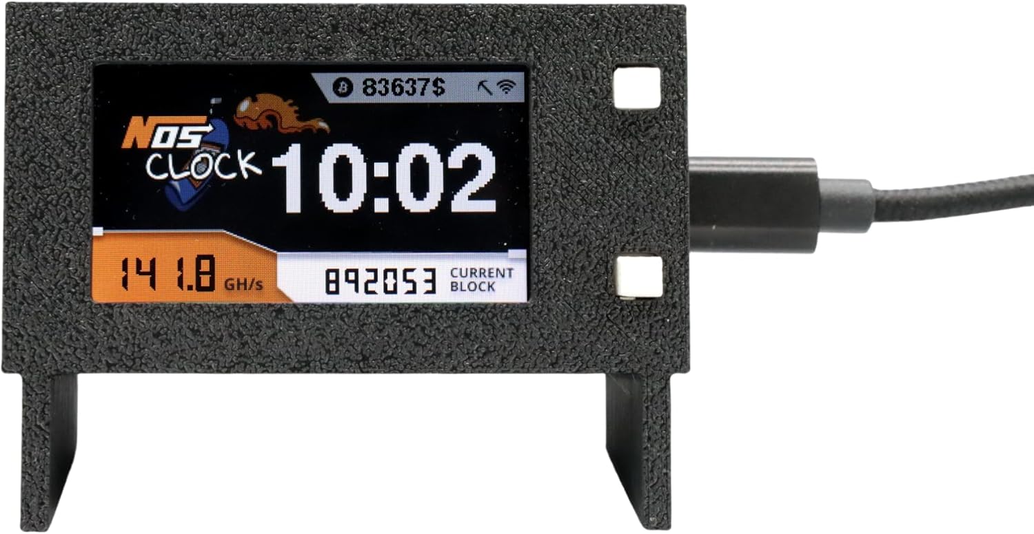 Nerdminer Nerdnos Open Sources Bitcoin Solo Miner 80-120ghs 8W USB Powered BM1397 Asic Chip Bitcoin Lottery Miner