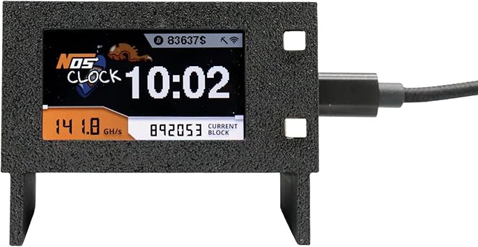 Nerdminer Nerdnos Open Sources Bitcoin Solo Miner 80-120ghs 8W USB Powered BM1397 Asic Chip Bitcoin Lottery Miner