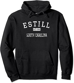 Estill South Carolina SC Vintage Pullover Hoodie