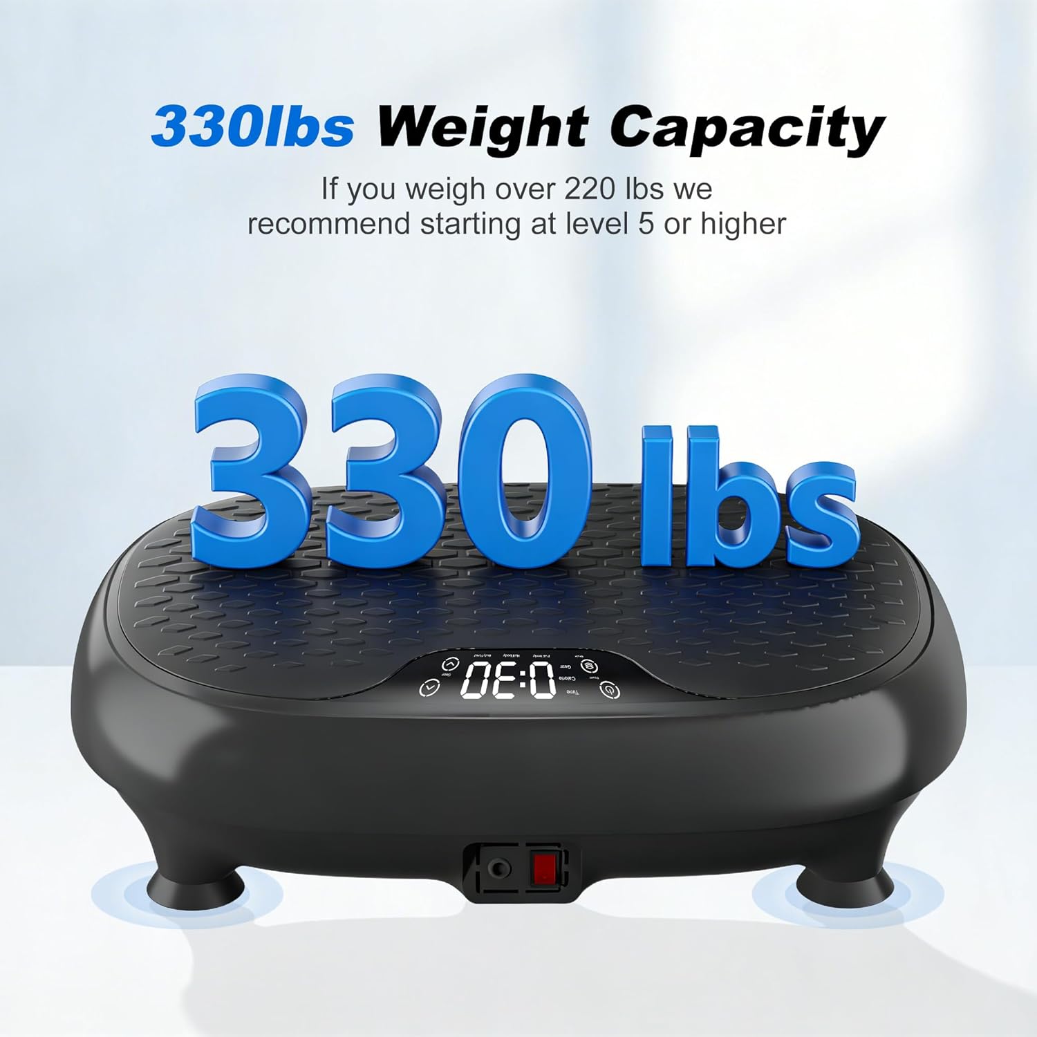 Vibration Plate Exercise Machine,Vibrating Fitness Platform for Lymphatic Drainage Full Body Shaker Workout Equipment for Women,Power Shaping with Real-Time Calorie Tracking for Home Exercise Gym