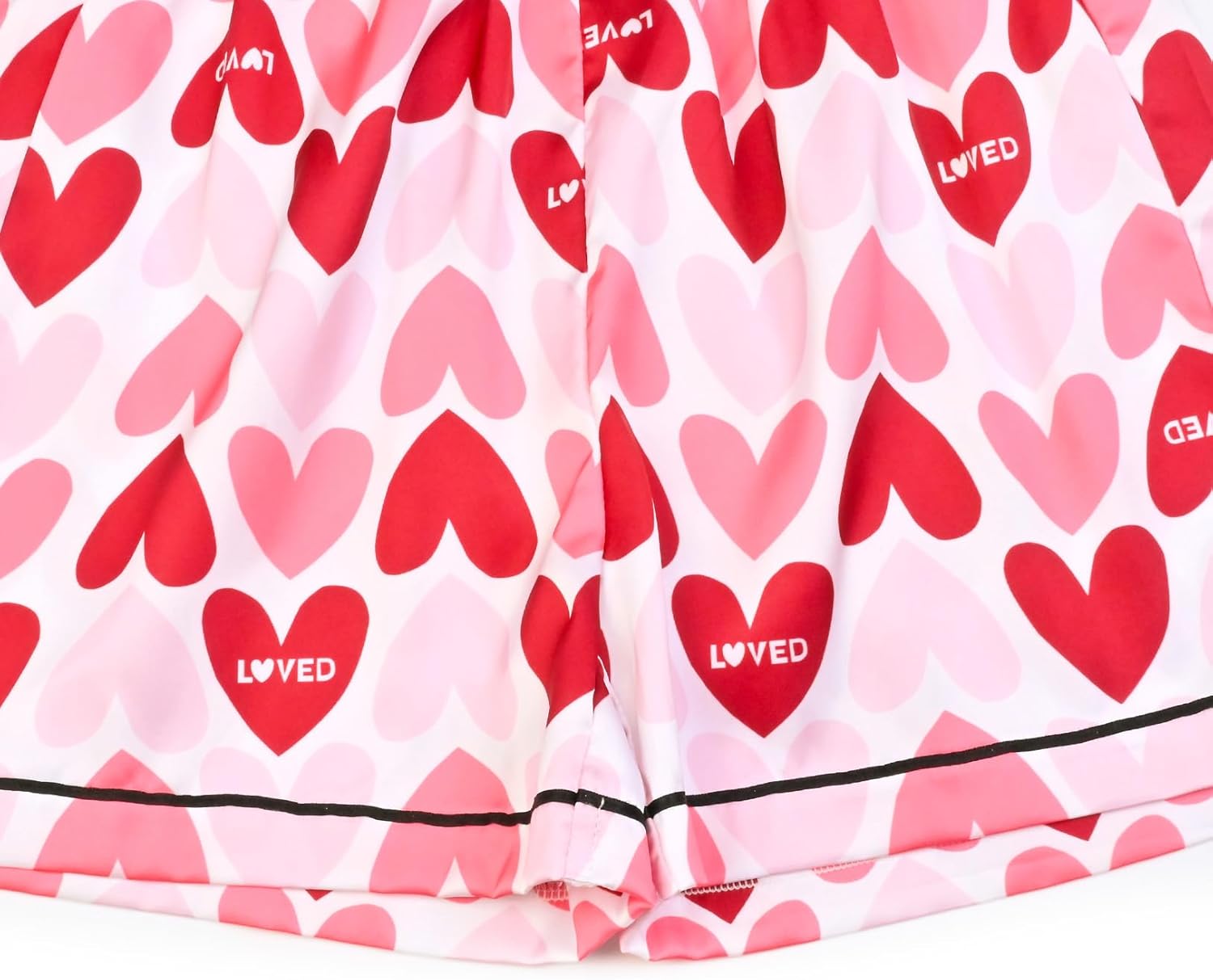 QPANCY Kids Satin Pajamas Sets Baby Boy Girl Button-Down Silk Sleepwear 2 Piece Short Sleeve Loungewear Clothes Set - Image 5