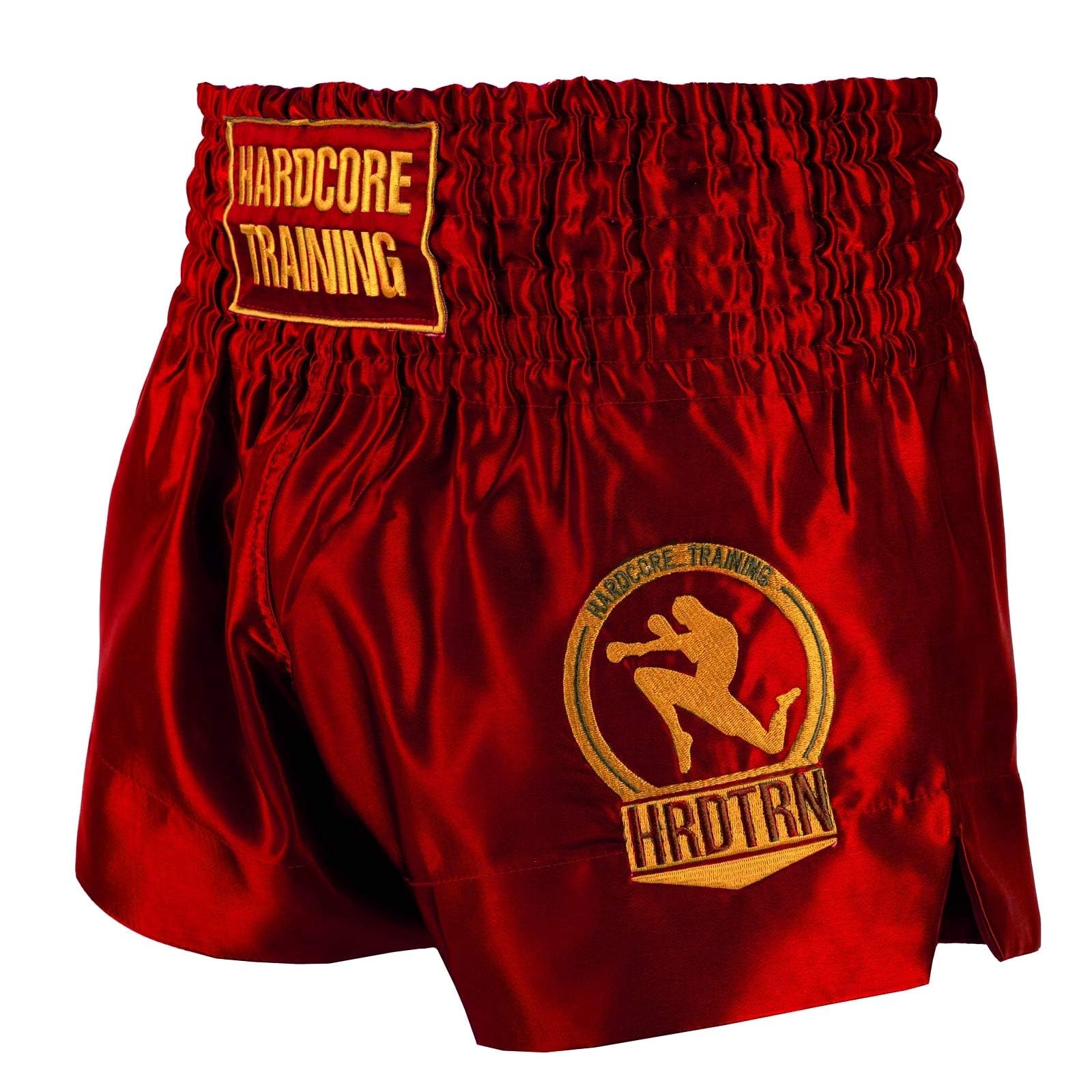 Hardcore Training Classiс Muay Thai Pantaloncini Uomo Fight Shorts Nero Bianco Rosso Blu Camo Kickboxing Boxe Combattimento MMA Sparring