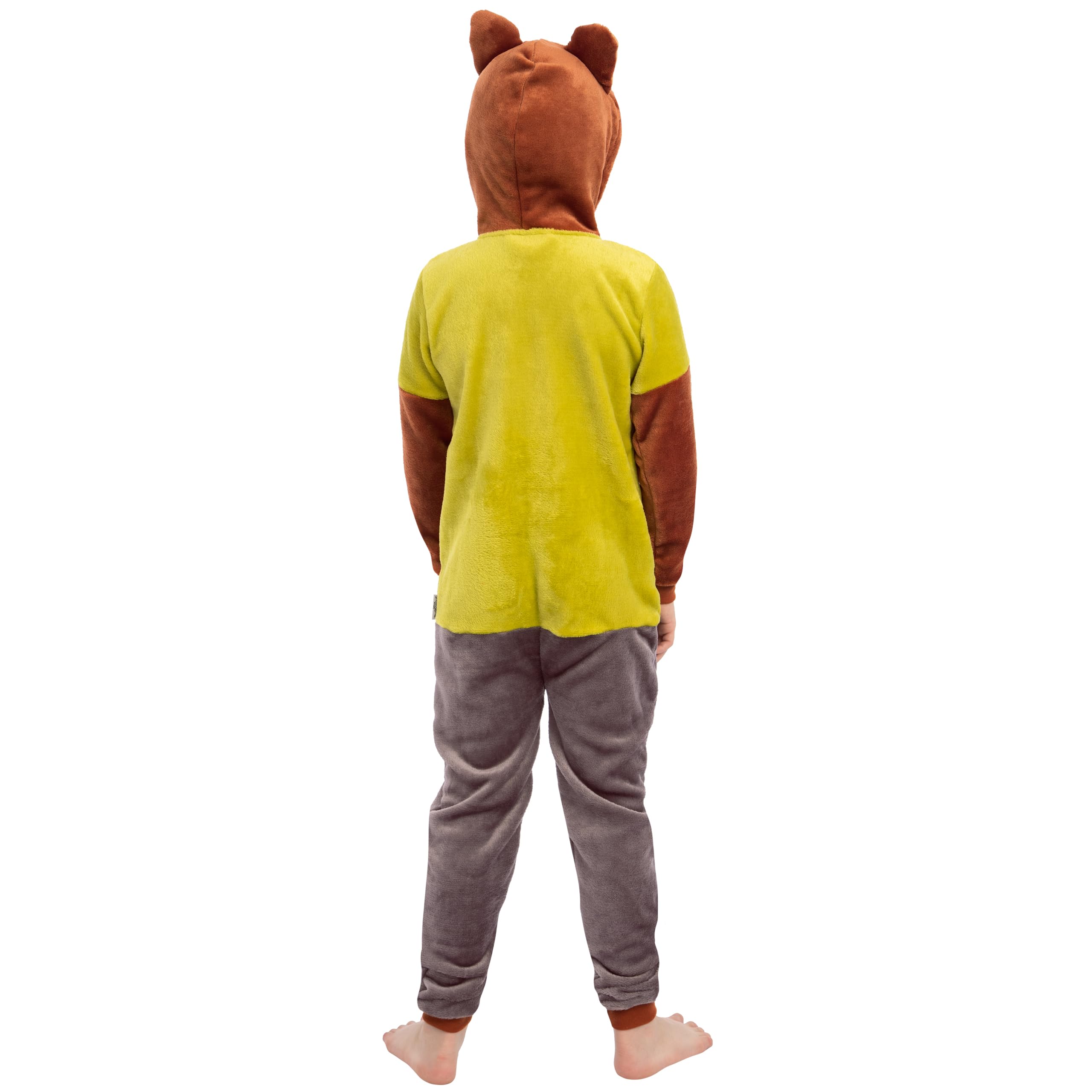 Disney Mono, Pijama Niño De Zootopia, Nick Wilde Entero, Pijamas Invierno Niño
