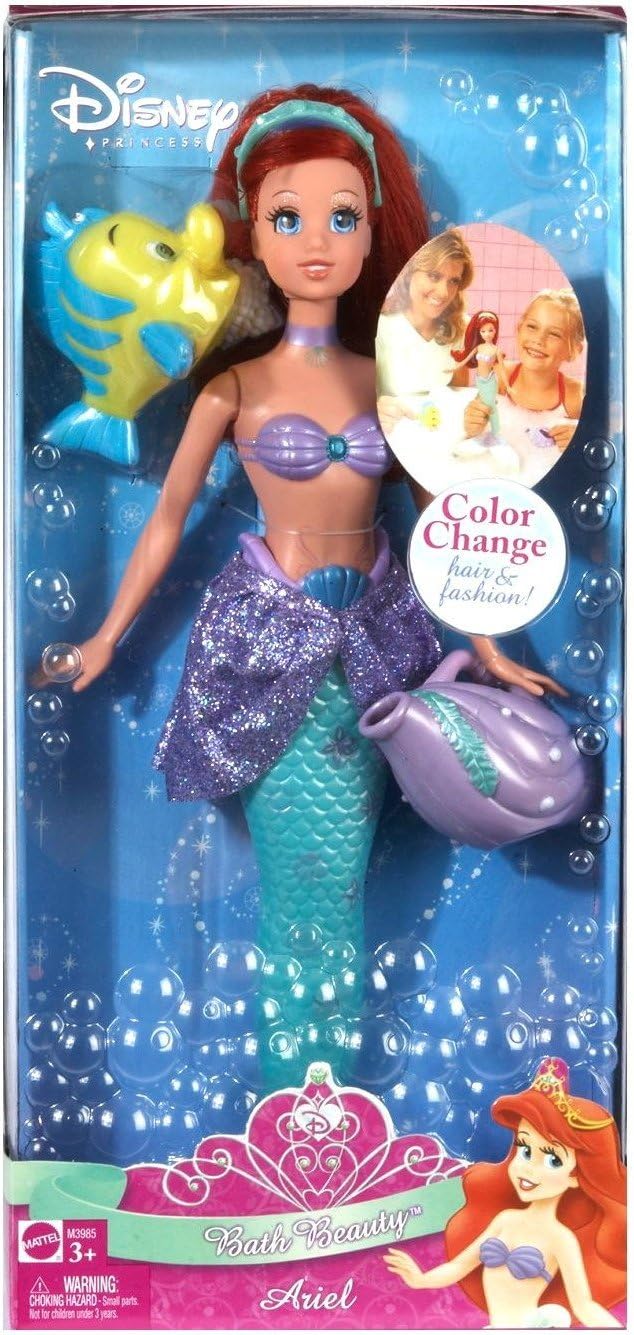 Mattel Mattel Disney Princess Bath Beauty Ariel Doll