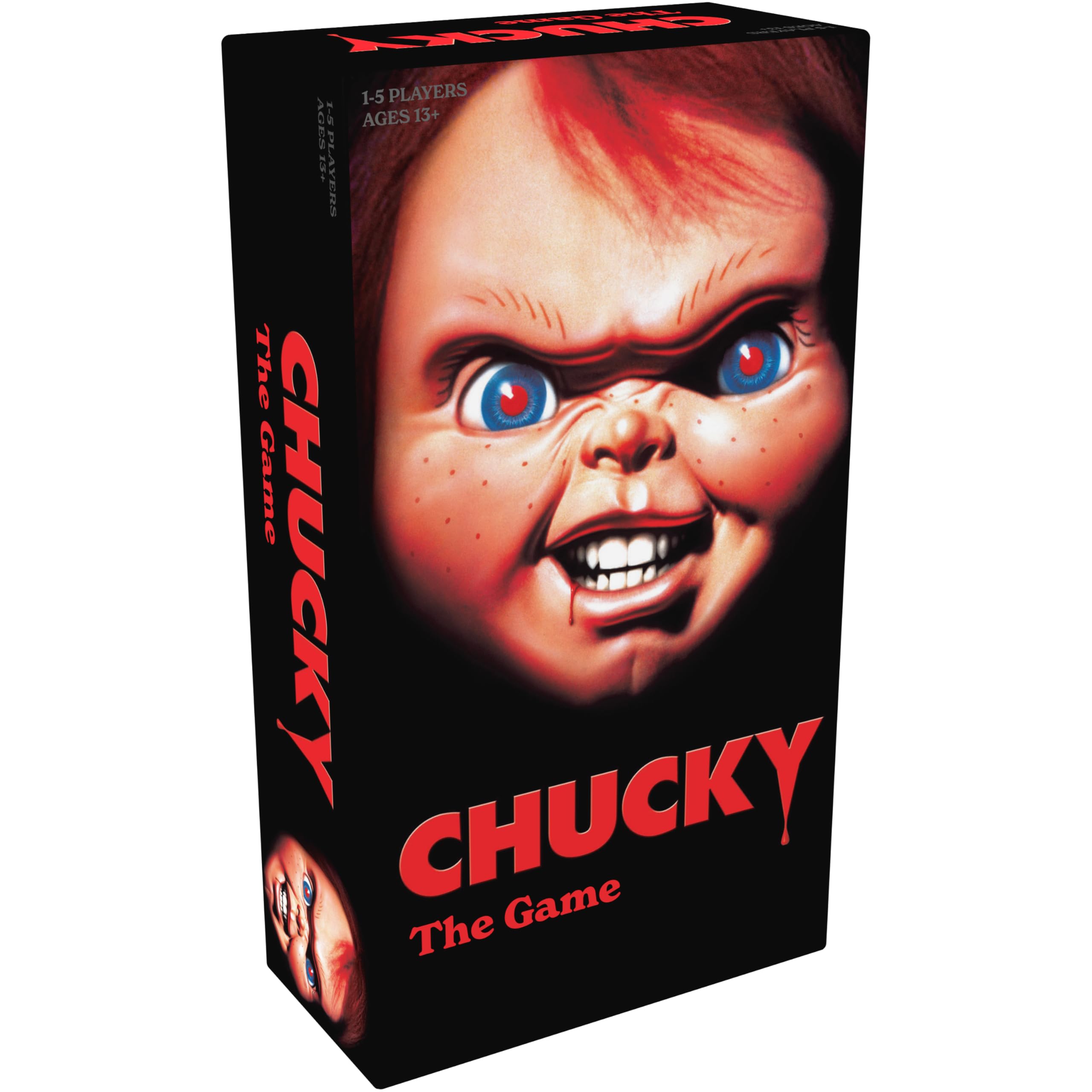 Endless Games Chucky - The Board Game | When Will He Attack Next! | Horror Strategy Party Game for Teens & Adults | For 1-5 Players Ages 13+, Black