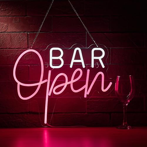 Miniatura 6 de TATTOO OPEN - Letrero de neón para decoración de pared con interruptor regulable, luz LED de neón para negocios