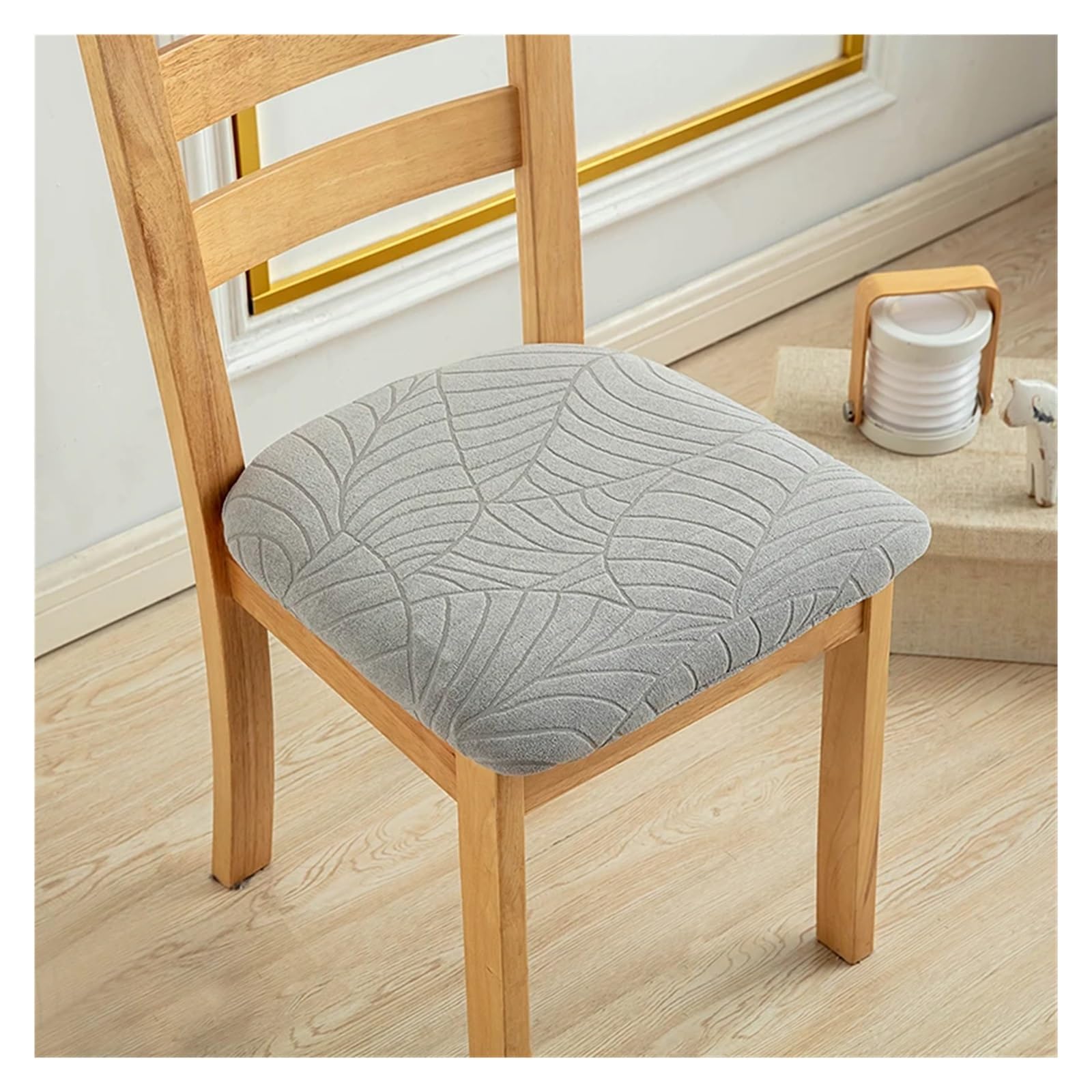 RYQZHHY Chair Cover Chair Seat Cover Stretch Dining Room Removable Without Backrest Protector