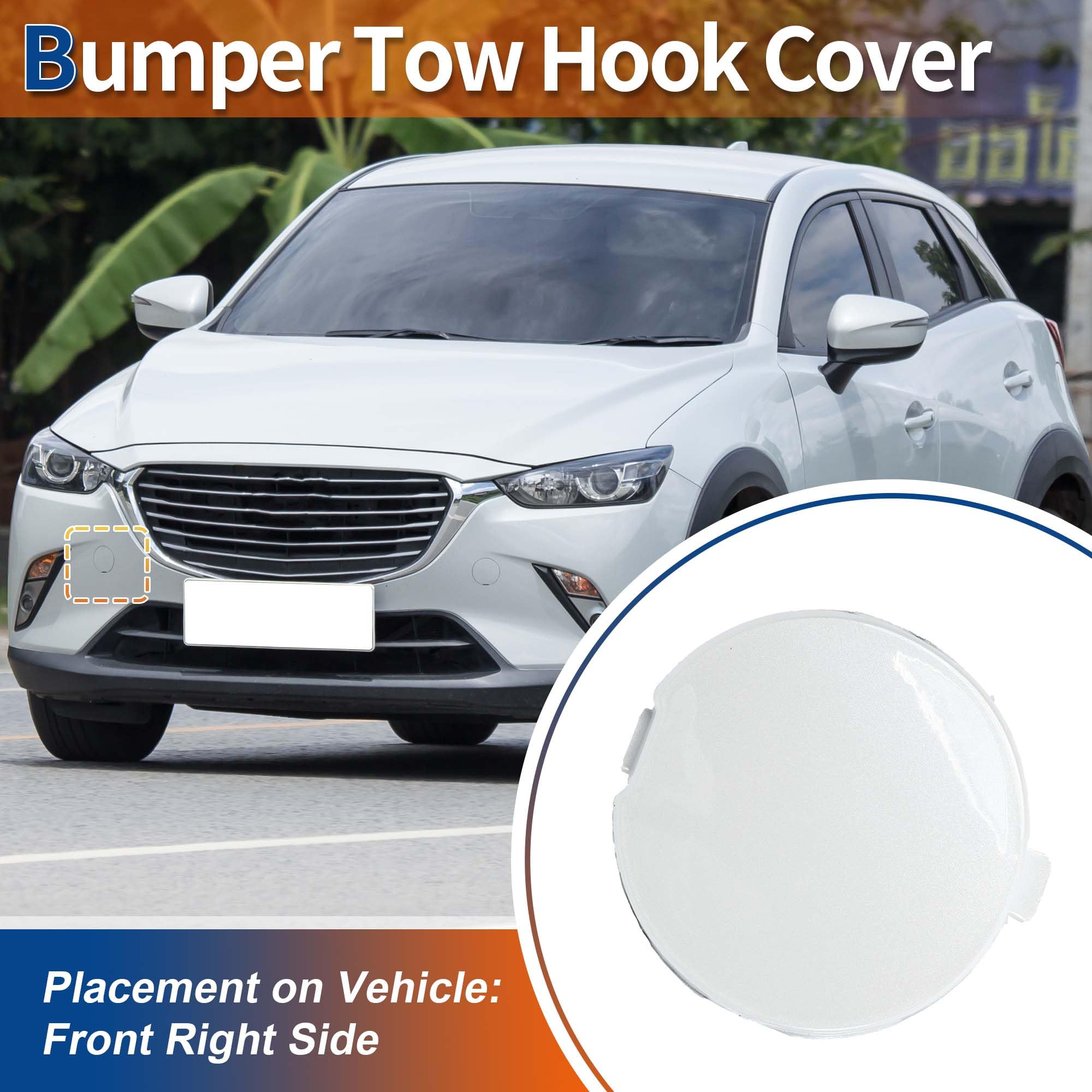 Copertura Gancio Traino Per Mazda CX-3 2016-2021 - Tappo Laterale Sinistro Originale D10J50A12A - Foto 11