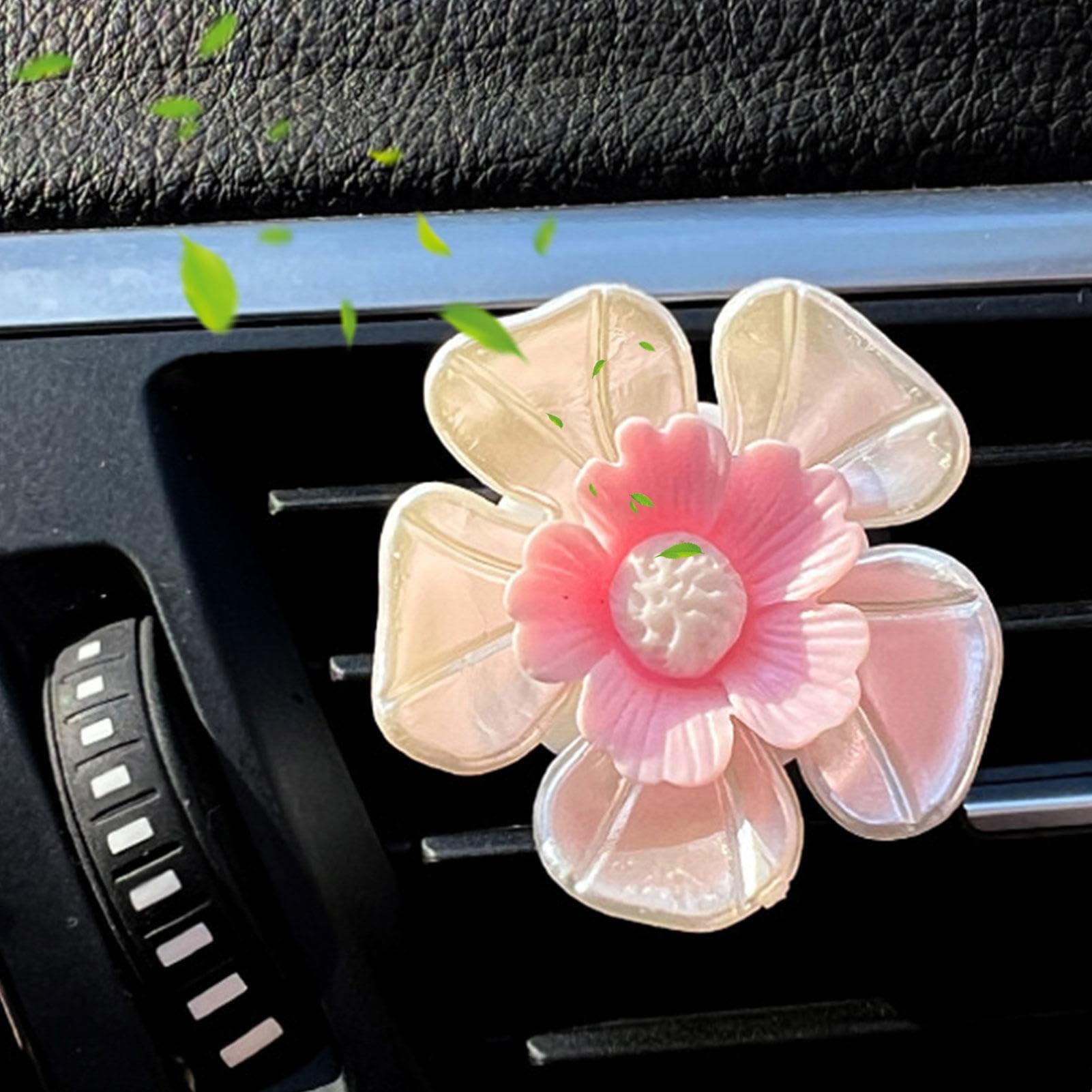 Clip per profumo per auto a forma di libellula con strass lucidi, clip per profumo per deodorante per presa d'aria automatica per accessori interni per auto  34
