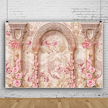 Amazon.com : DORCEV 15x10ft Fairy Castle Wall Photography Backdrop