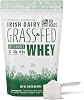 Proteína de suero de leche en polvo AGN Roots, alimentada con pasto, sin sabor, sin endulzar, certificada por A Greener World, registrada por ASPCA, deporte informado, proteína láctea, 1 libra, 16 onzas (paquete de 1) 1